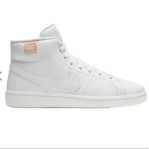 Nike Women's Court Royale 2 Mid Tennis Shoe 10 White